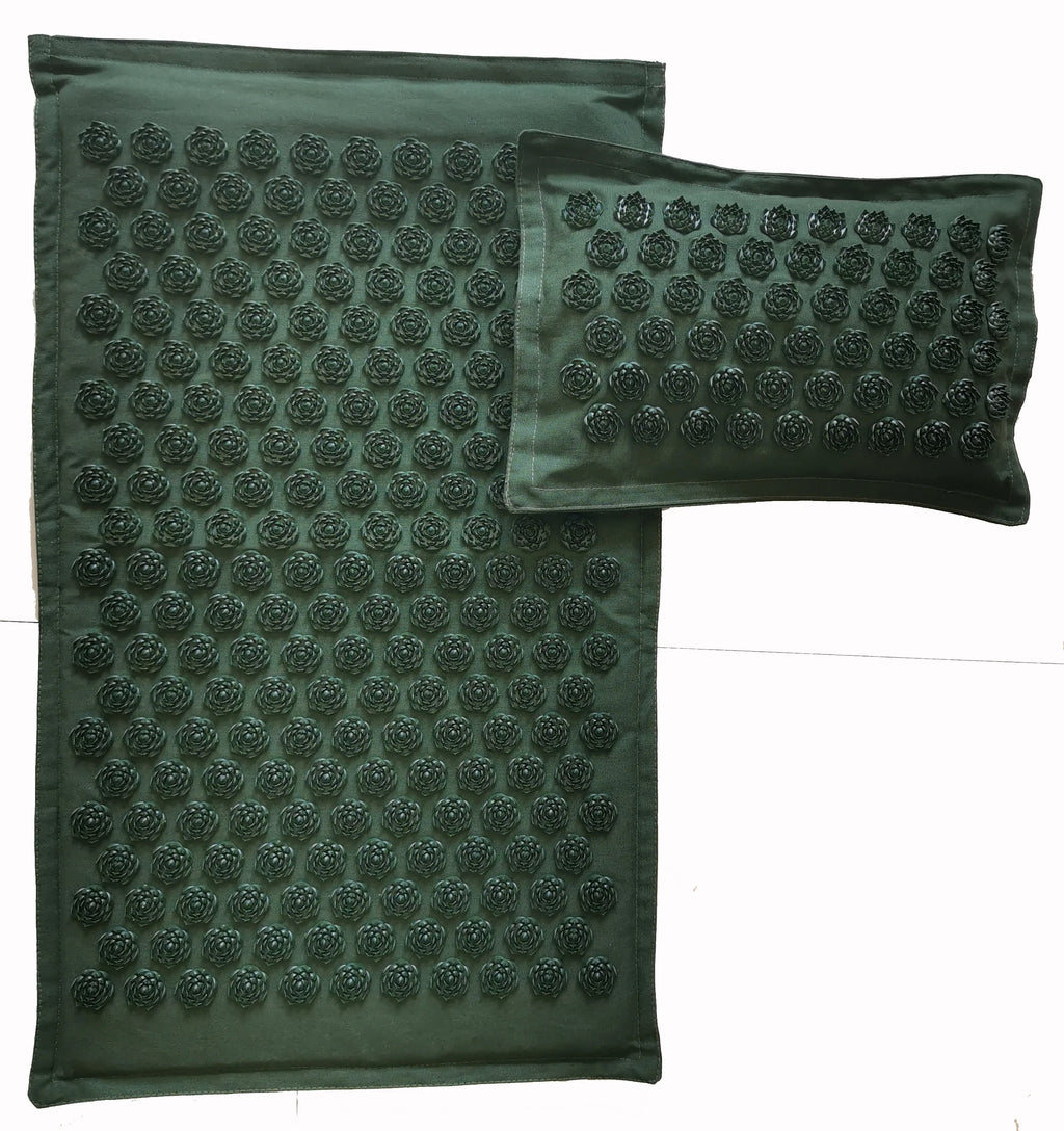 Lotus Spike Acupressure Mat & Pillow Set