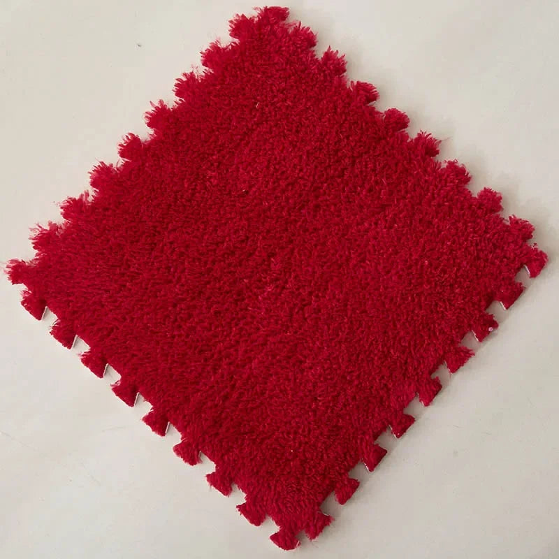 Premium Soft Plush Interlocking Play Mat Tiles – Kids & Home Comfort