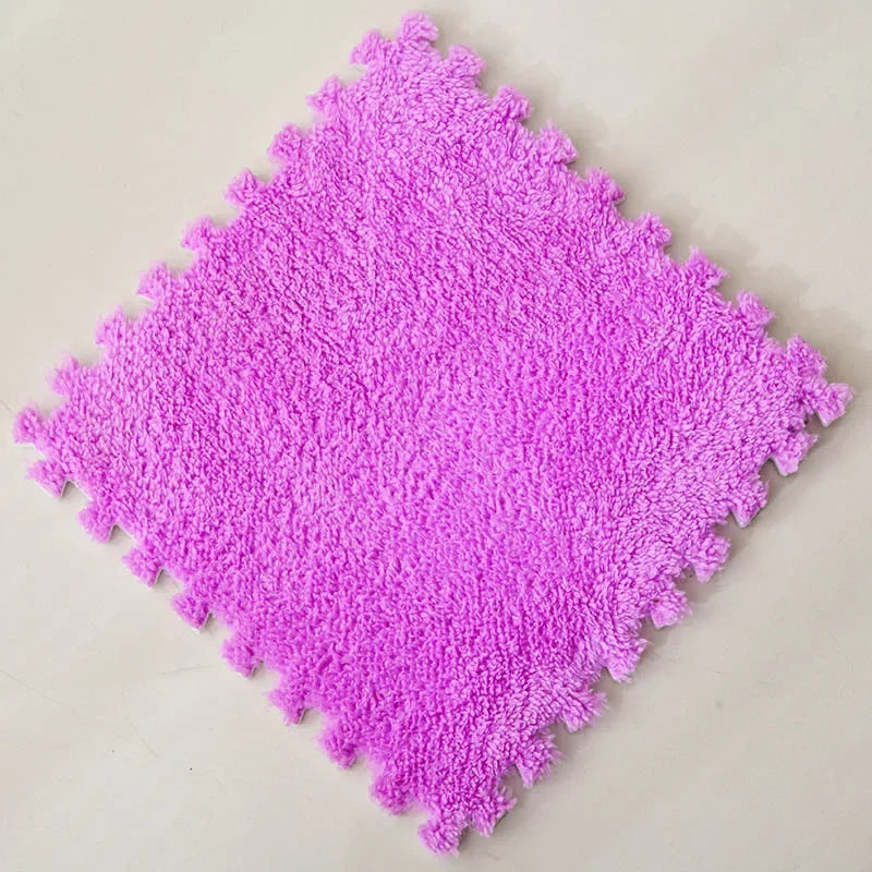Premium Soft Plush Interlocking Play Mat Tiles – Kids & Home Comfort