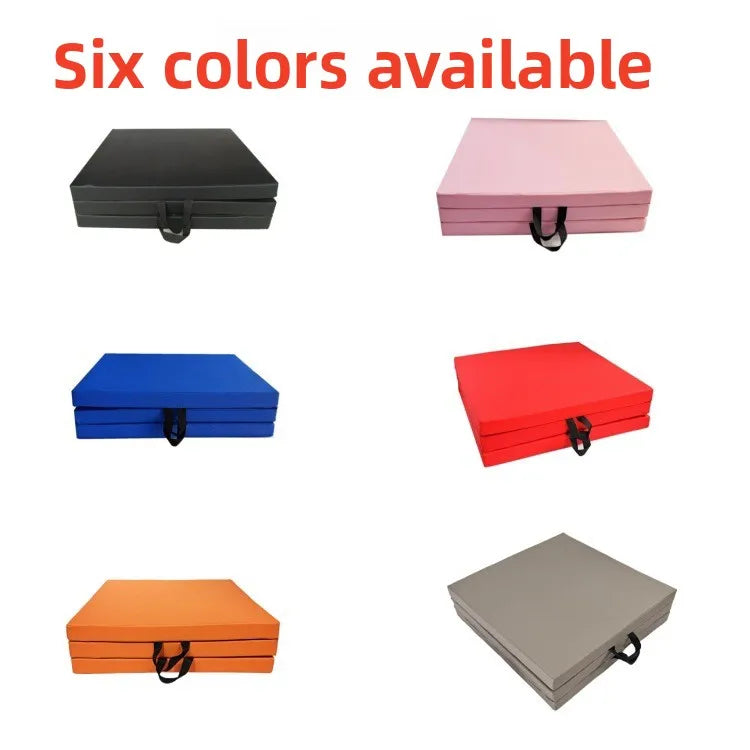 Portable Foldable Fitness Mat – Tri-Fold Exercise & Yoga Pad