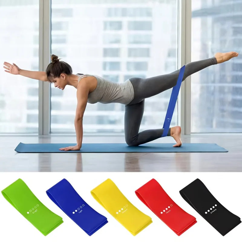 Pro-Fit Elastic Resistance Bands Set (5 Levels)