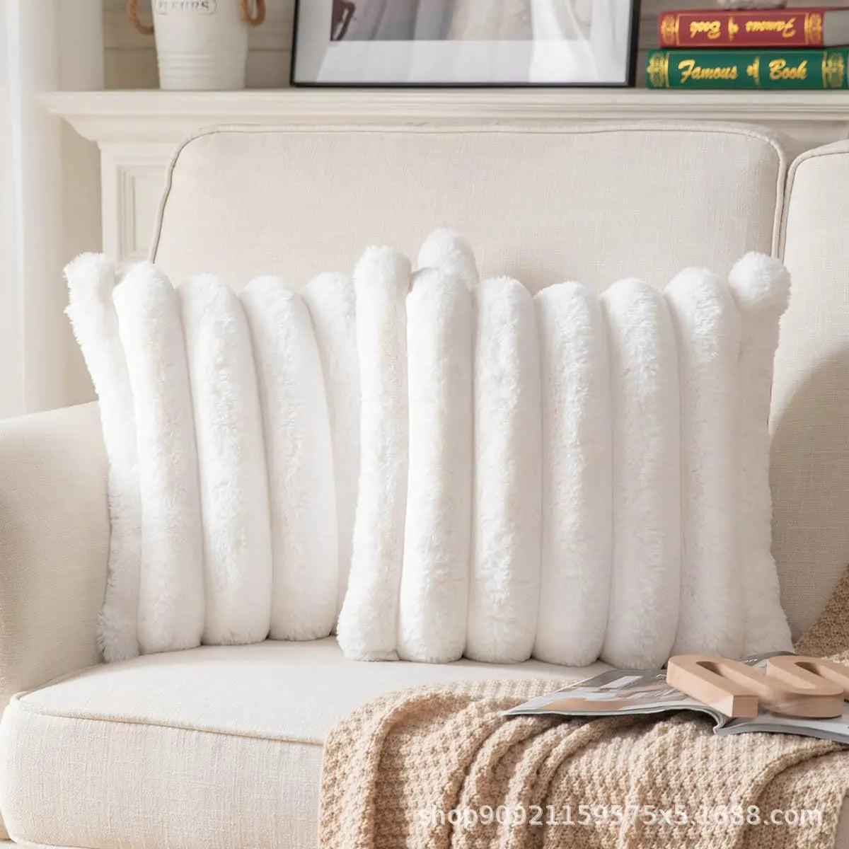 Cozy Velvet Home Cushion Cover