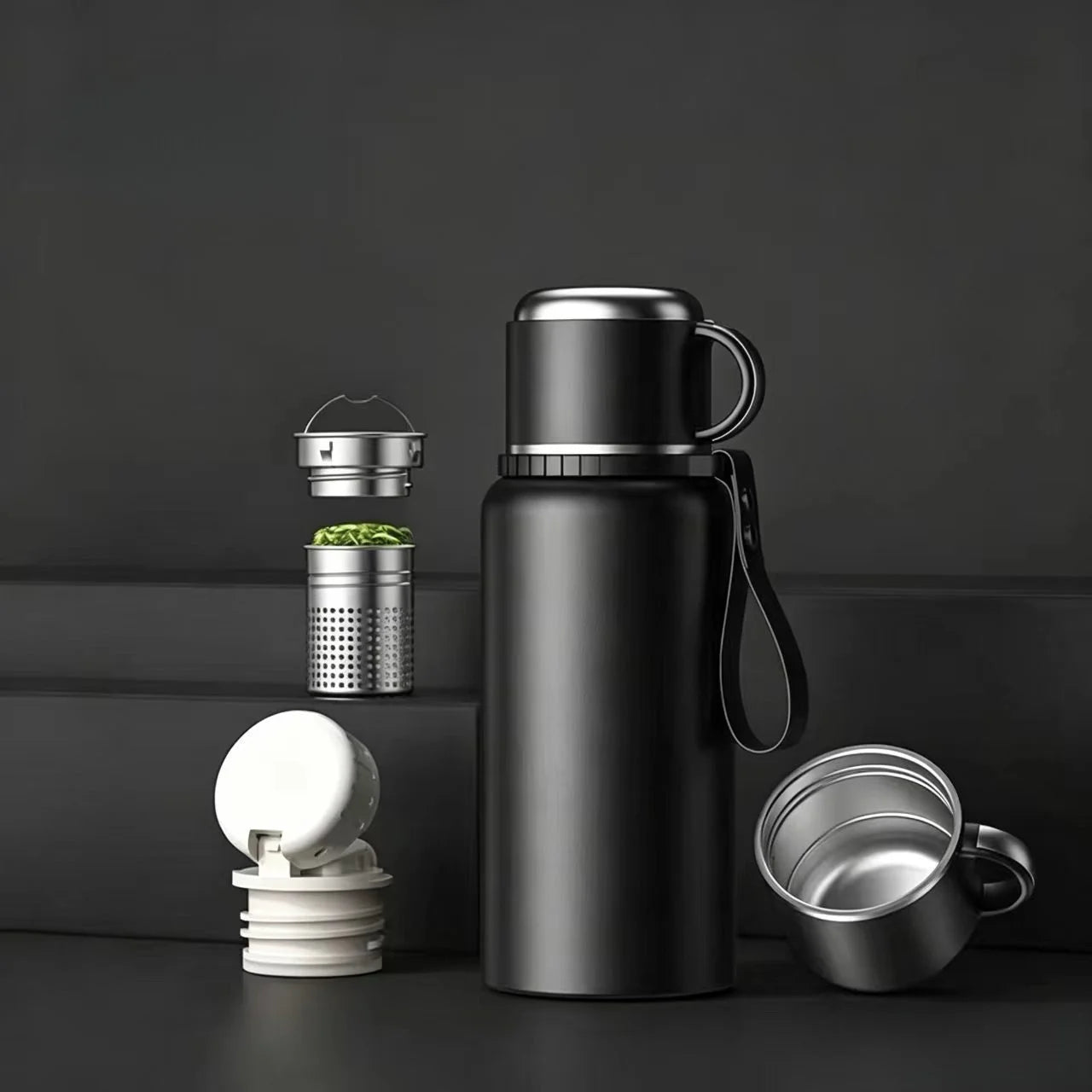 Premium 316 Stainless Steel Insulated Water Bottle (1L)