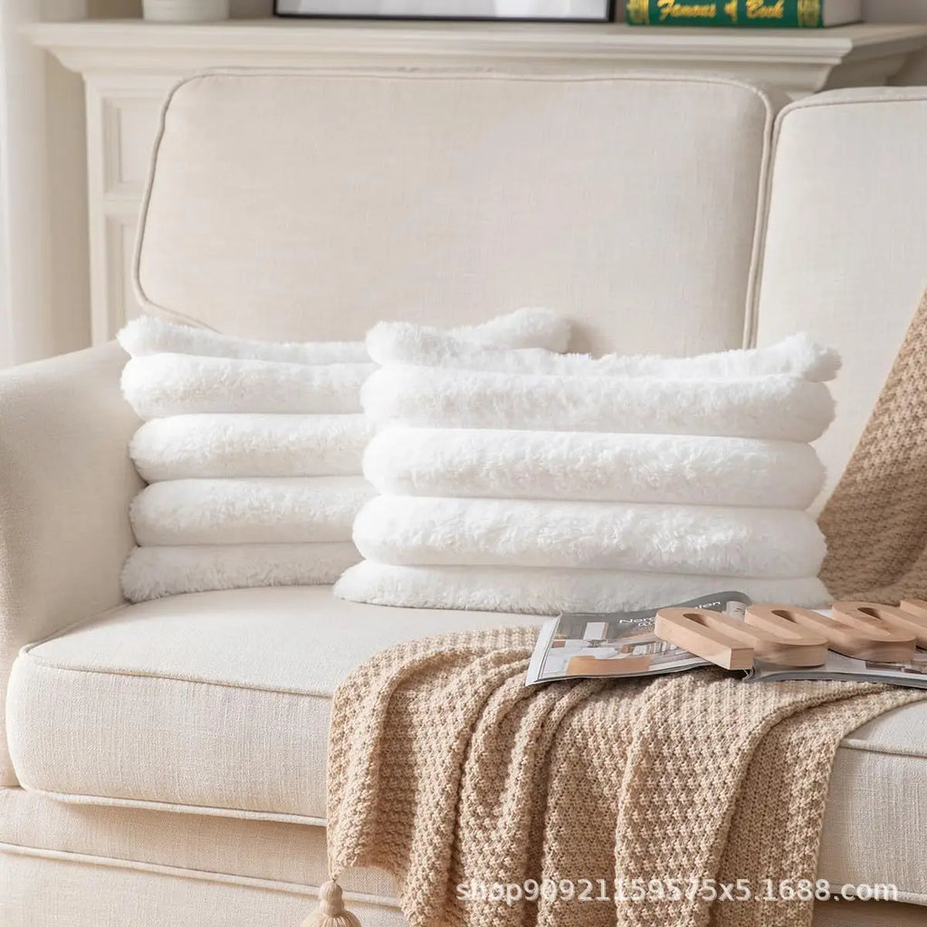 Cozy Velvet Home Cushion Cover