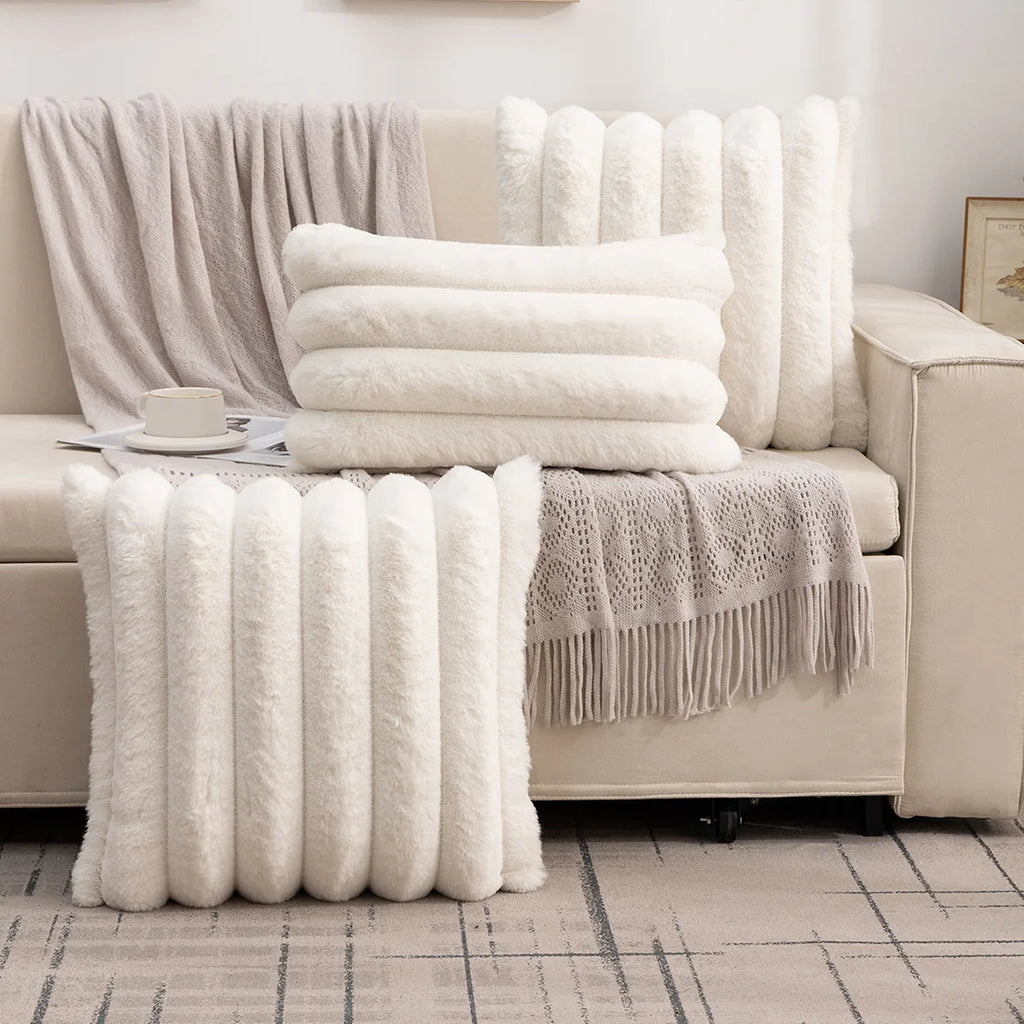 Cozy Velvet Home Cushion Cover