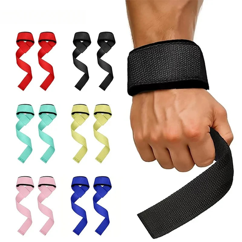 Pro-Grip Non-Slip Weightlifting Wrist Straps