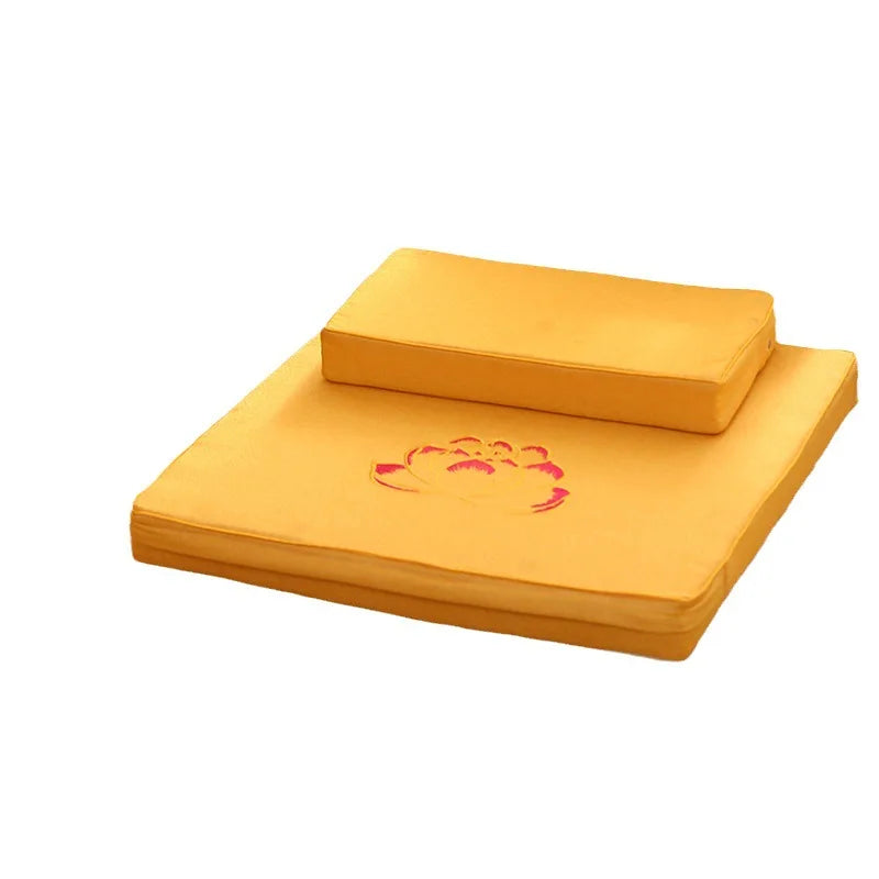 Premium Zen Zafu Meditation Cushion – Thickened Linen Support