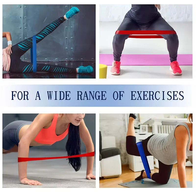 Pro-Fit Elastic Resistance Bands Set (5 Levels)