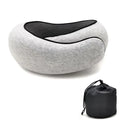 Adjustable Snail-Style Travel Neck Pillow – Ergonomic Support